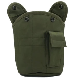 Housse Gourde Militaire Verte