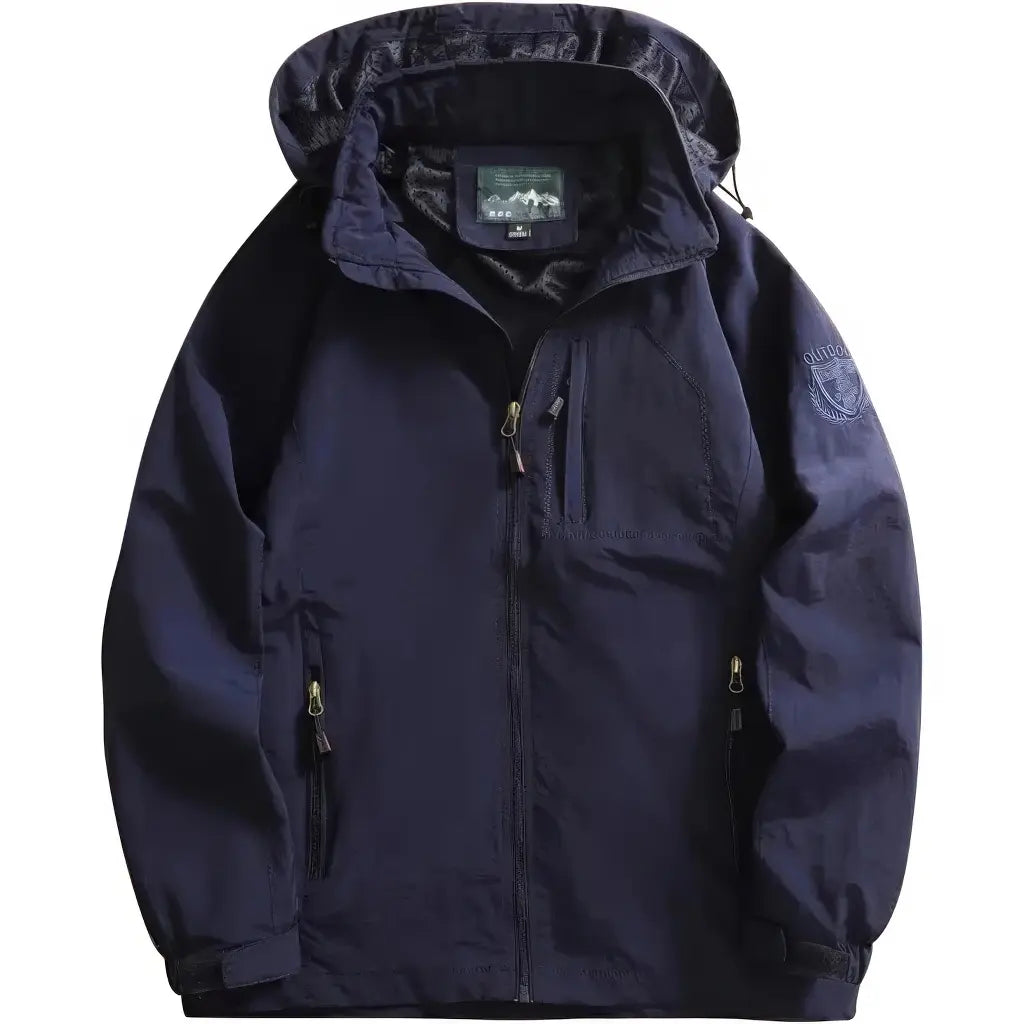 Veste à Capuche Militaire Bleu marine
