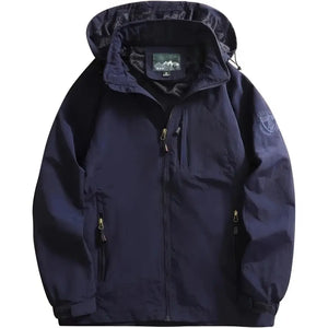 Veste à Capuche Militaire Bleu marine