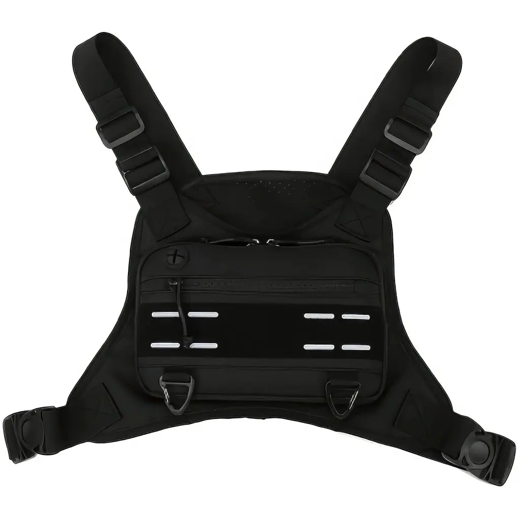 Sac Tactique Frontal Noir