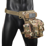 Sac de Jambe Tactique Camouflage