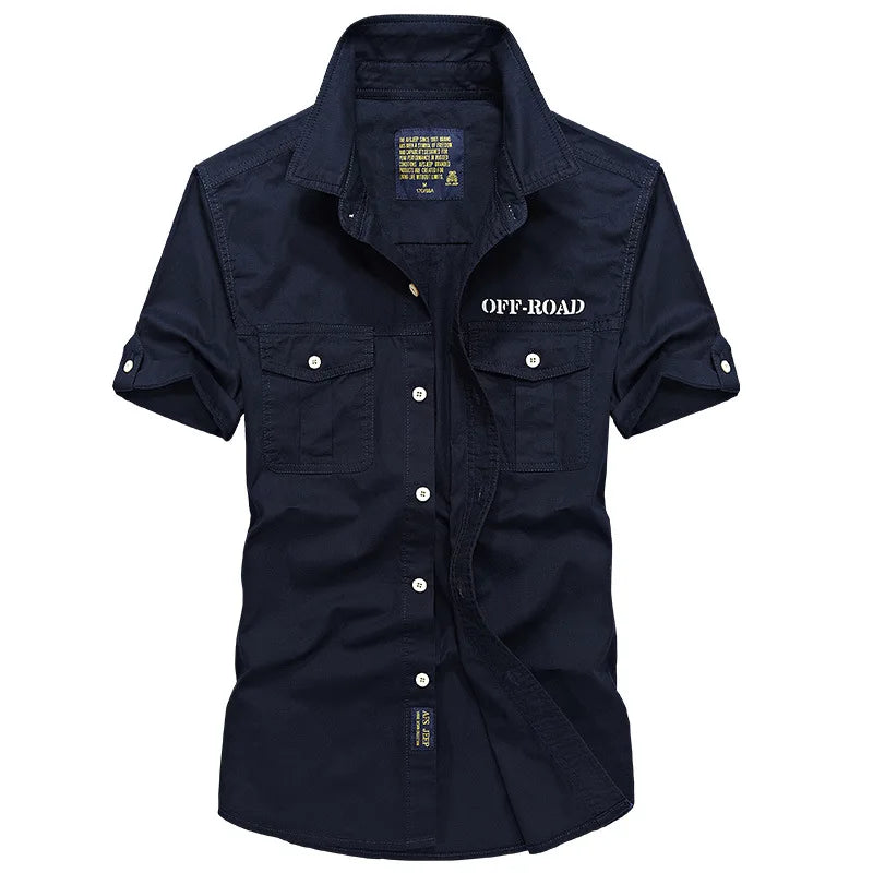Chemise Militaire Bleu Marine