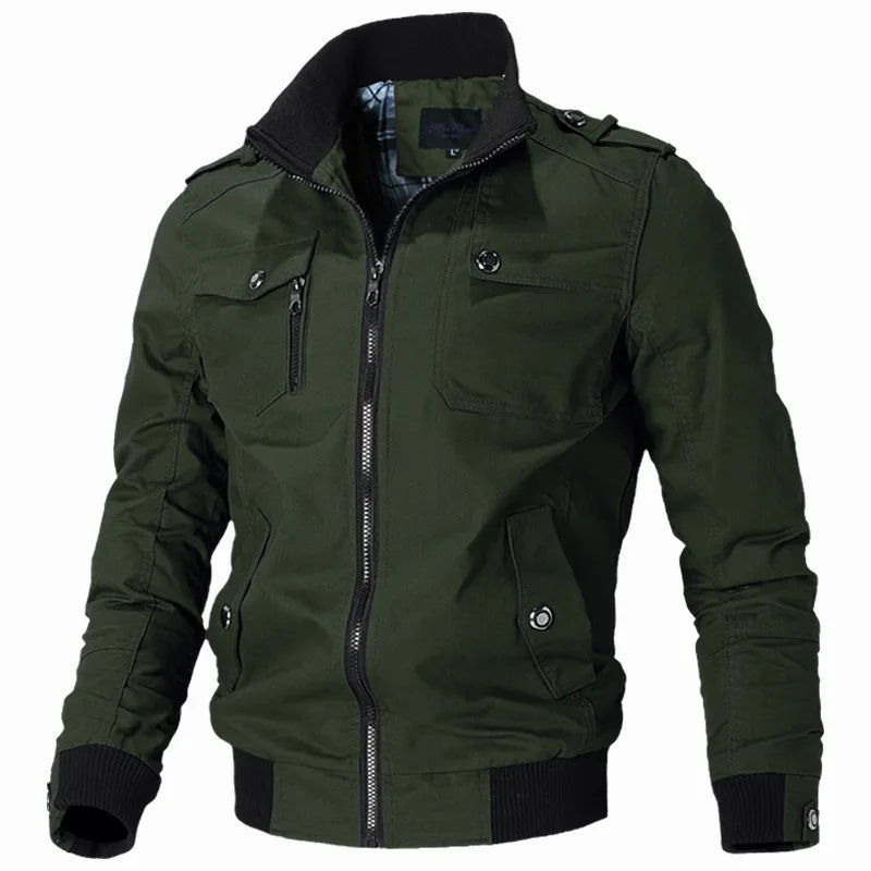 Veste Col Militaire