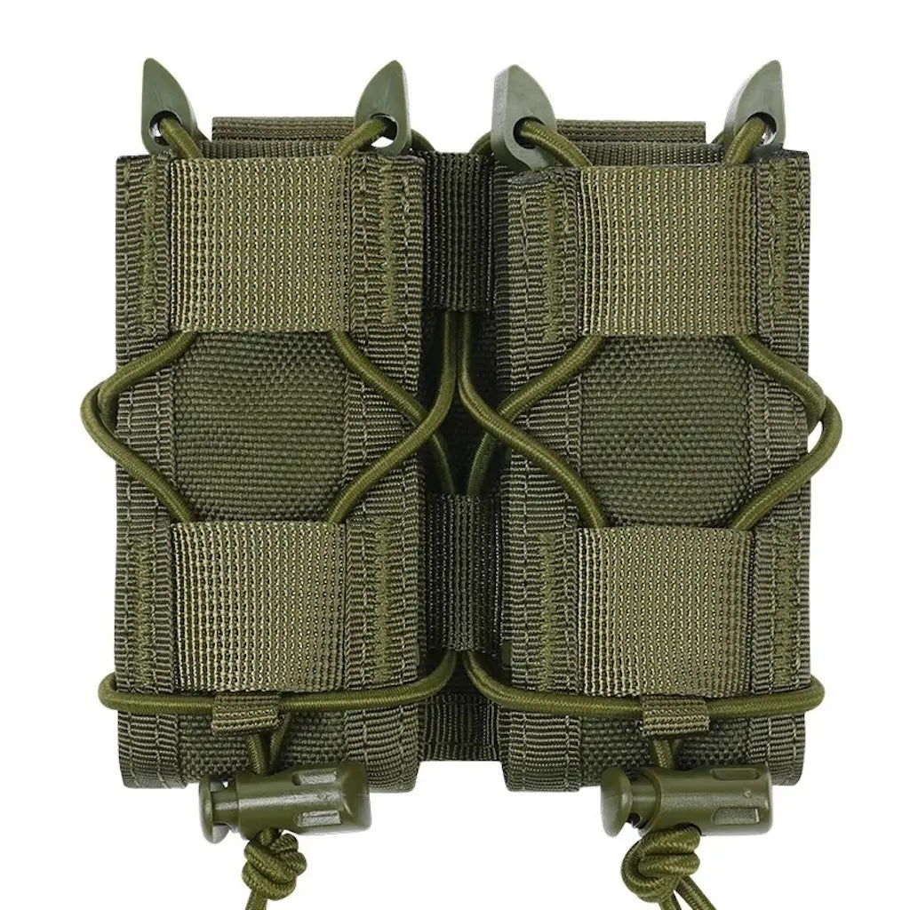 Pochette MOLLE Chargeur 9mm Verte