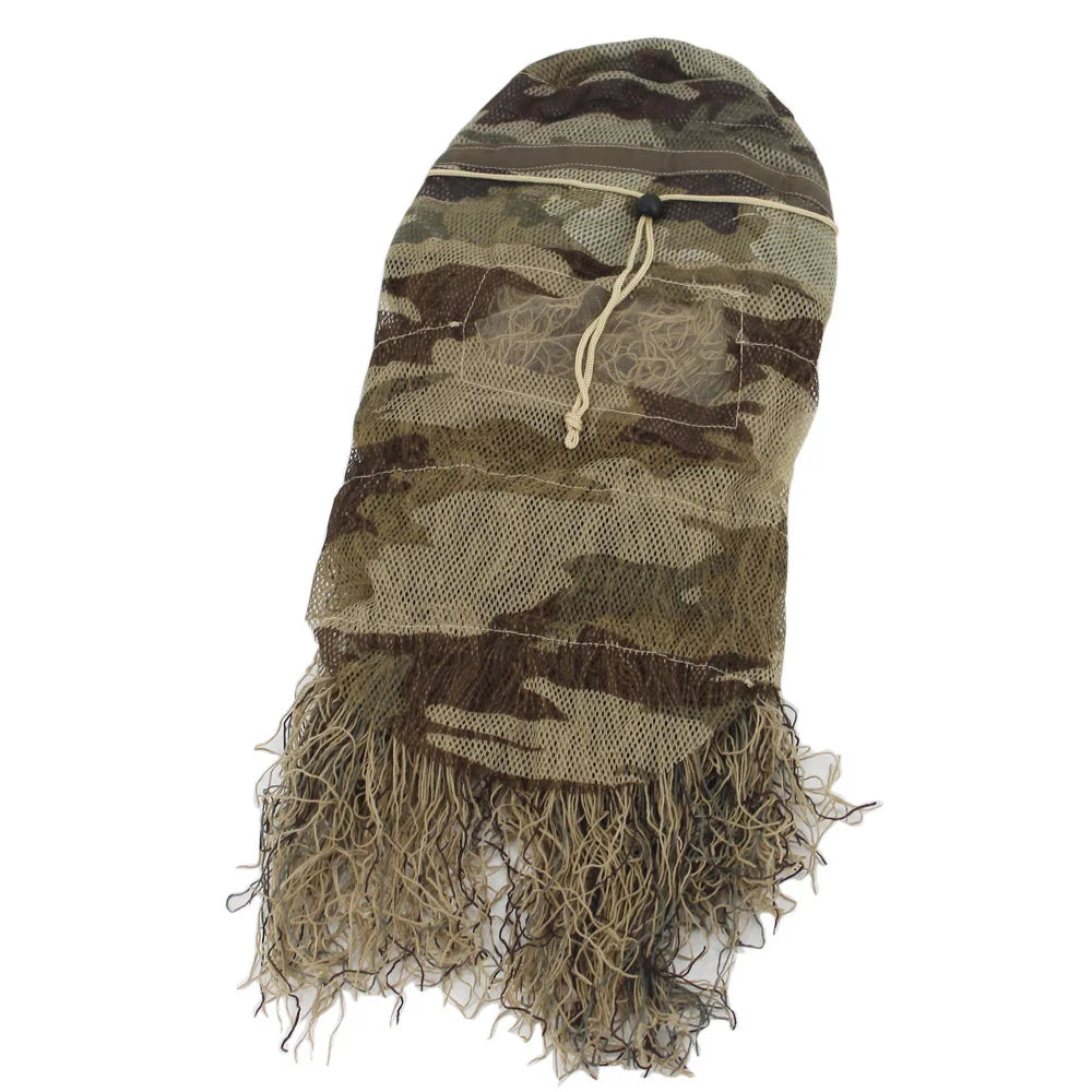 Couvre Casque Félin Ghillie Intérieur