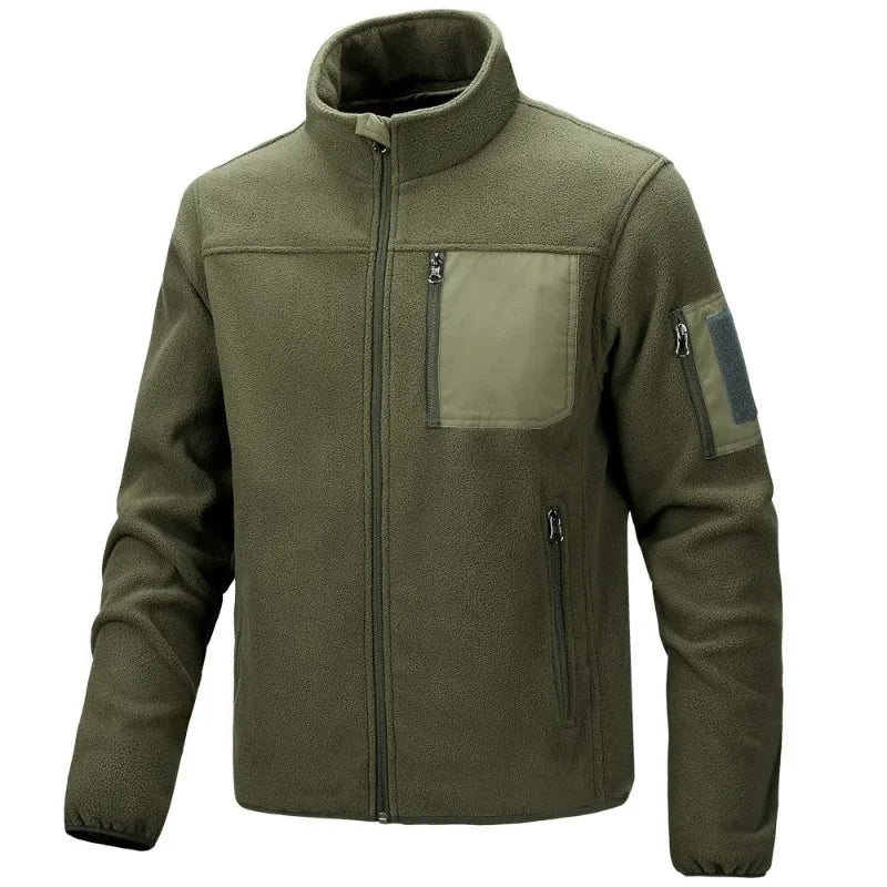 Pull Polaire Vert Militaire