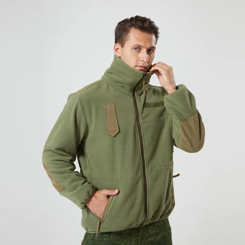 Pull Polaire Militaire Avant
