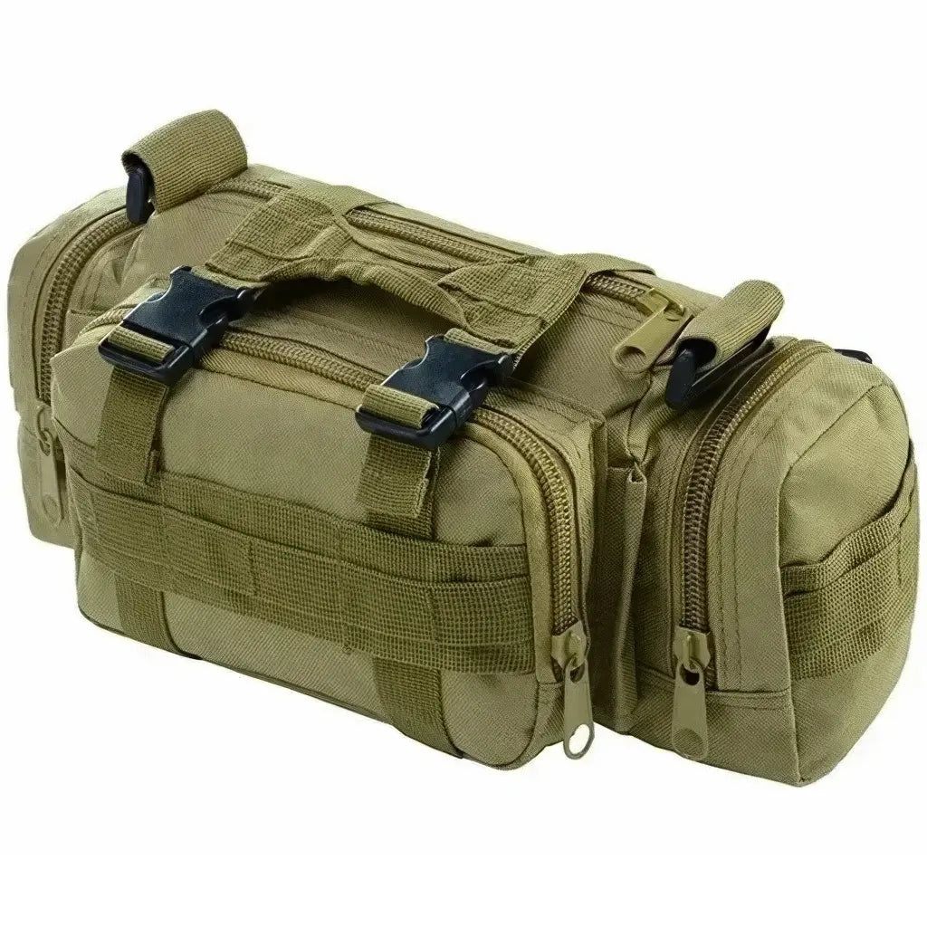 Sac Bandoulière Militaire Homme Vert