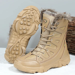 Chaussures Militaires Grand Froid Beige