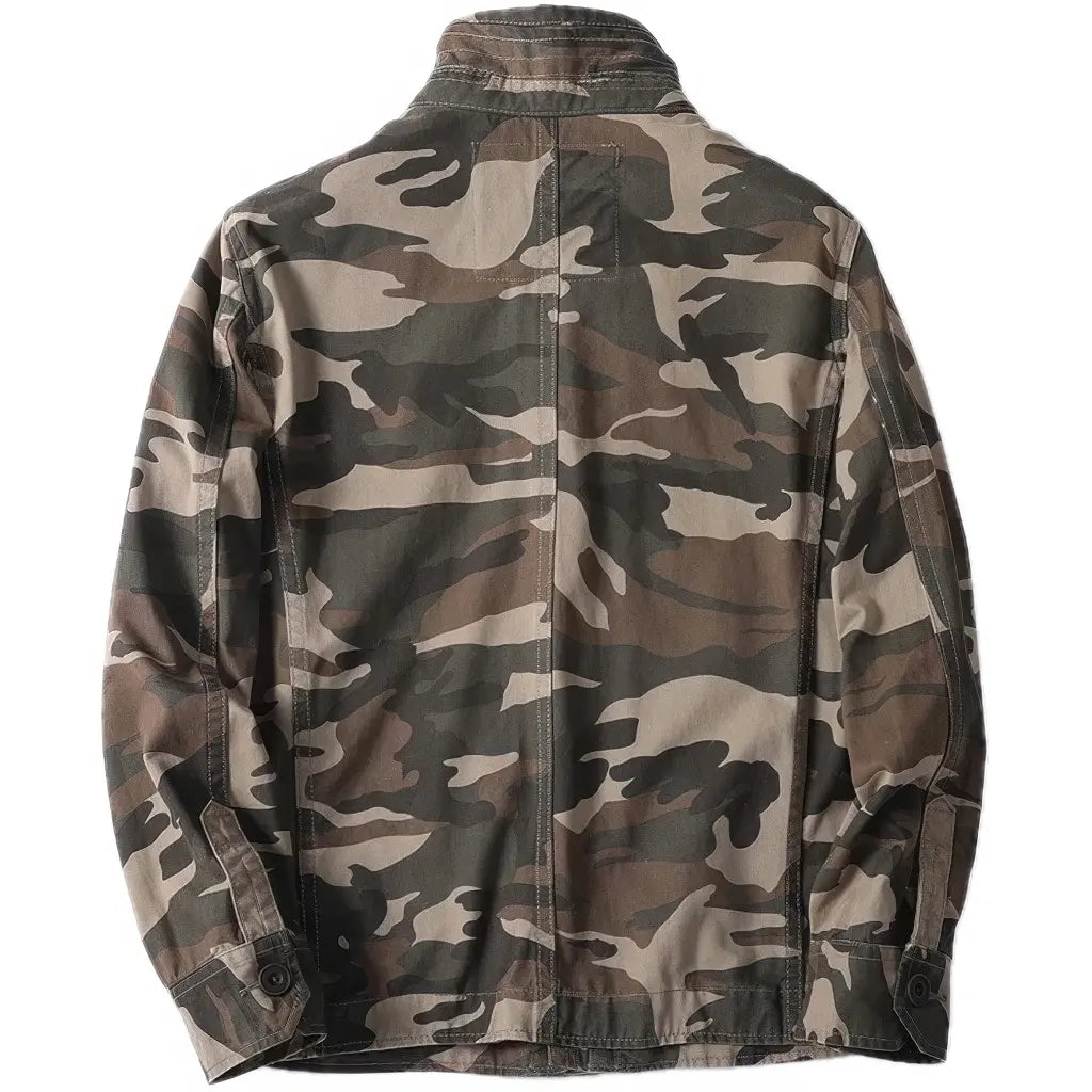 Veste Motif Militaire Homme Treillis