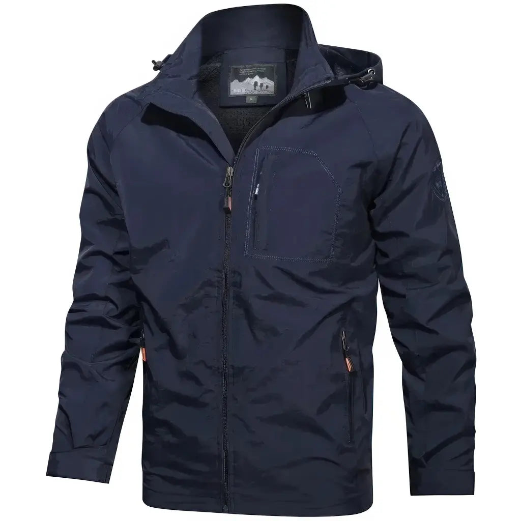 Veste Coupe Militaire Bleu Marine