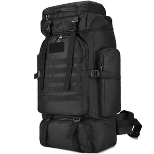 Sac à Dos Type Militaire Noir