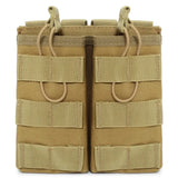 Pochette MOLLE Gilet Tactique Double Marron