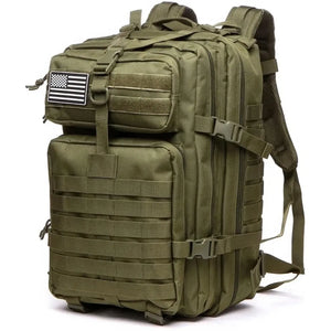 Sac à Dos Motif Militaire Vert