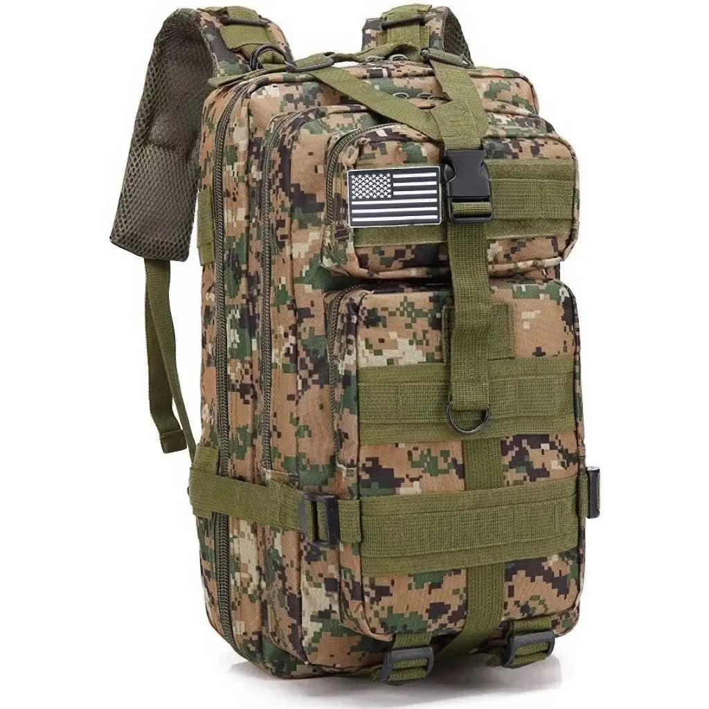Sac à Dos Motif Militaire 25L