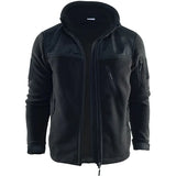 Veste Polaire Militaire Homme Noire