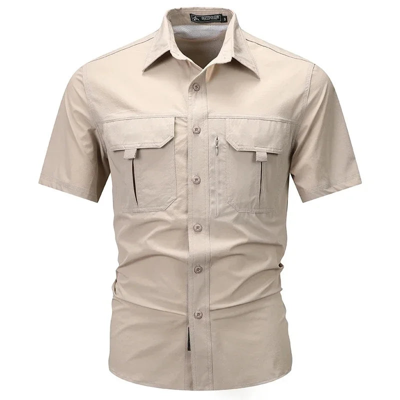 Chemise Militaire Superdry Sable