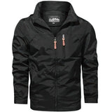 Veste Militaire Mi-Saison Homme Noire