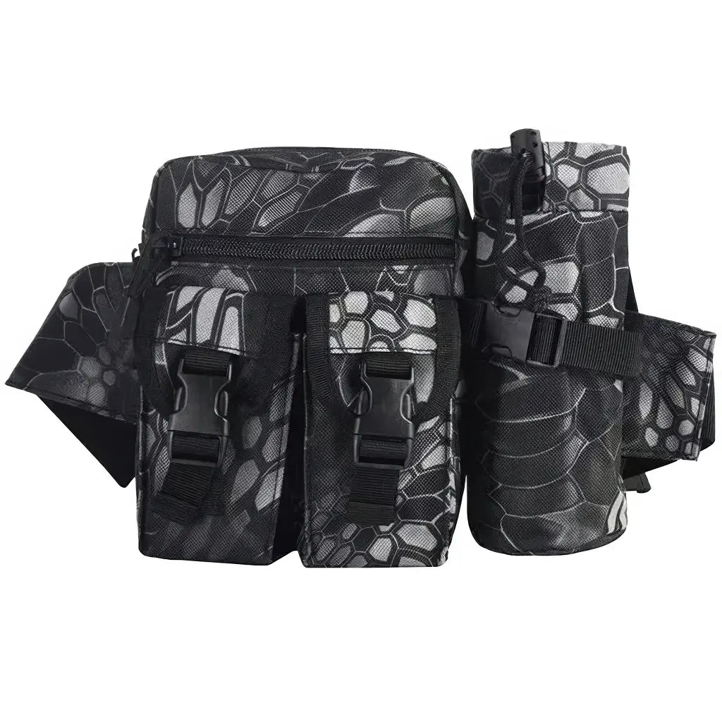 Sac Ceinture Militaire Noir