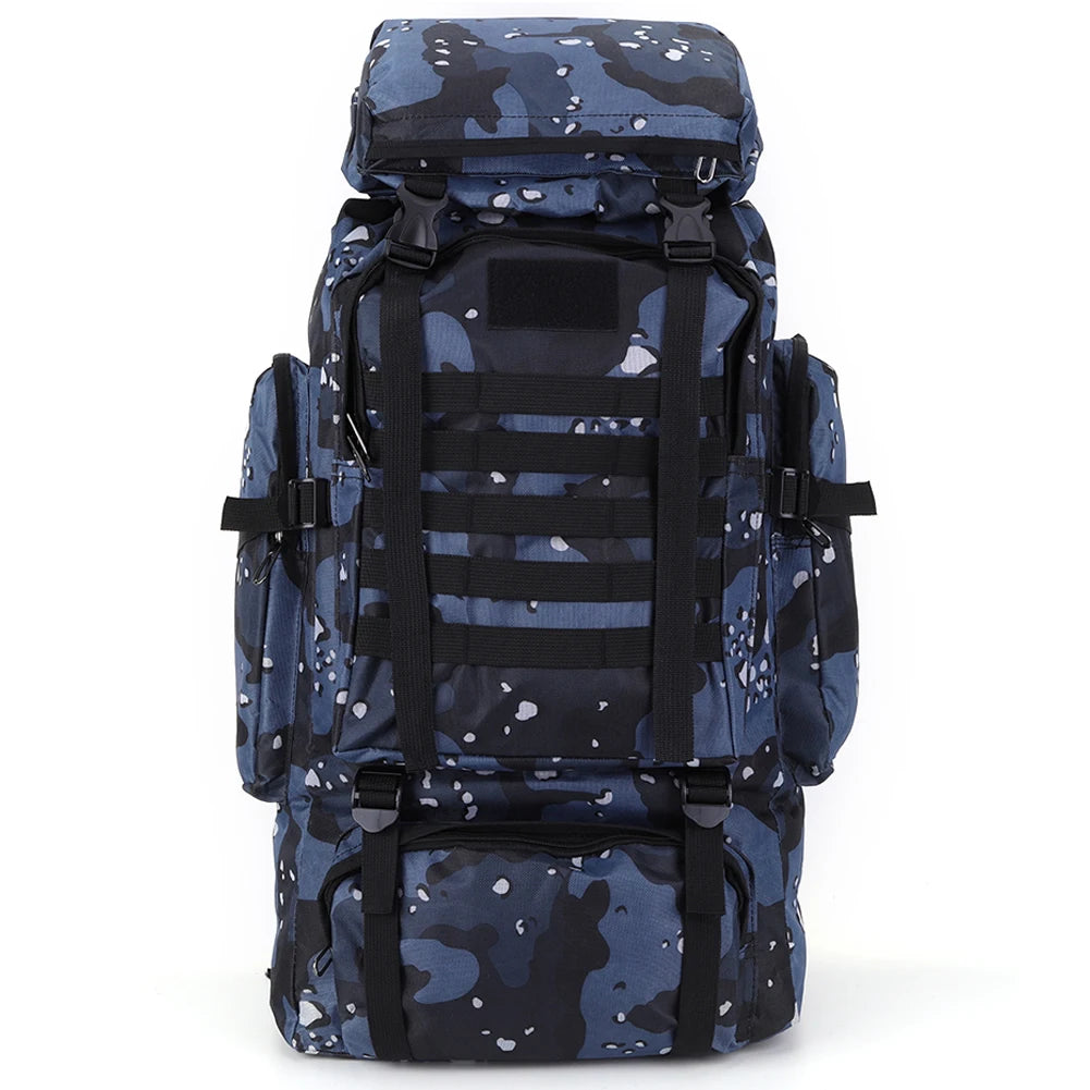 Sac à Dos de Combat Militaire Bleu