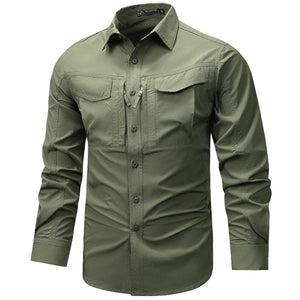 Chemise Militaire Homme Superdry Vert