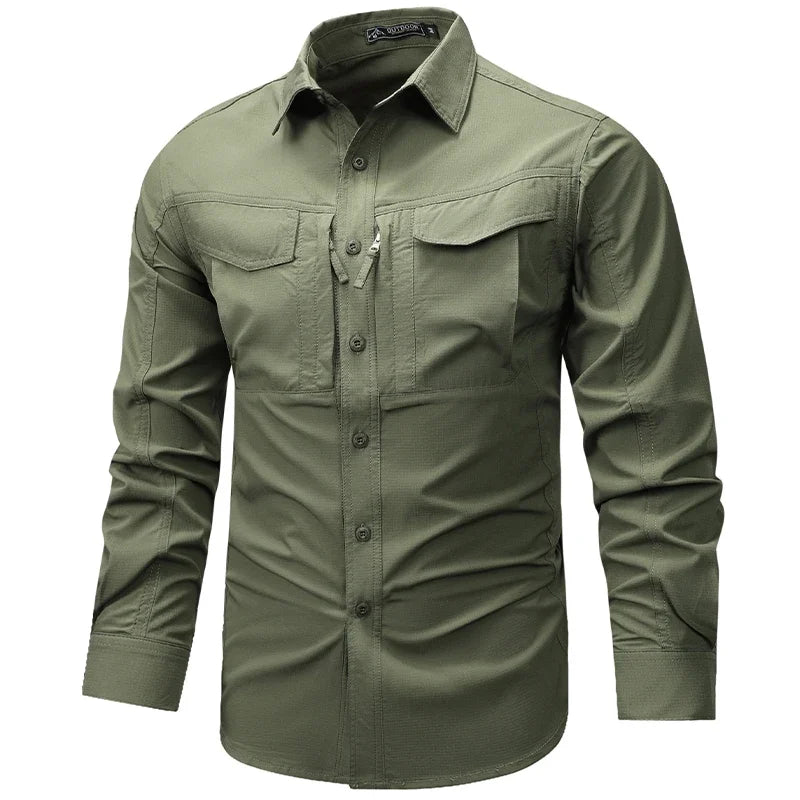 Chemise Militaire Homme Superdry Vert
