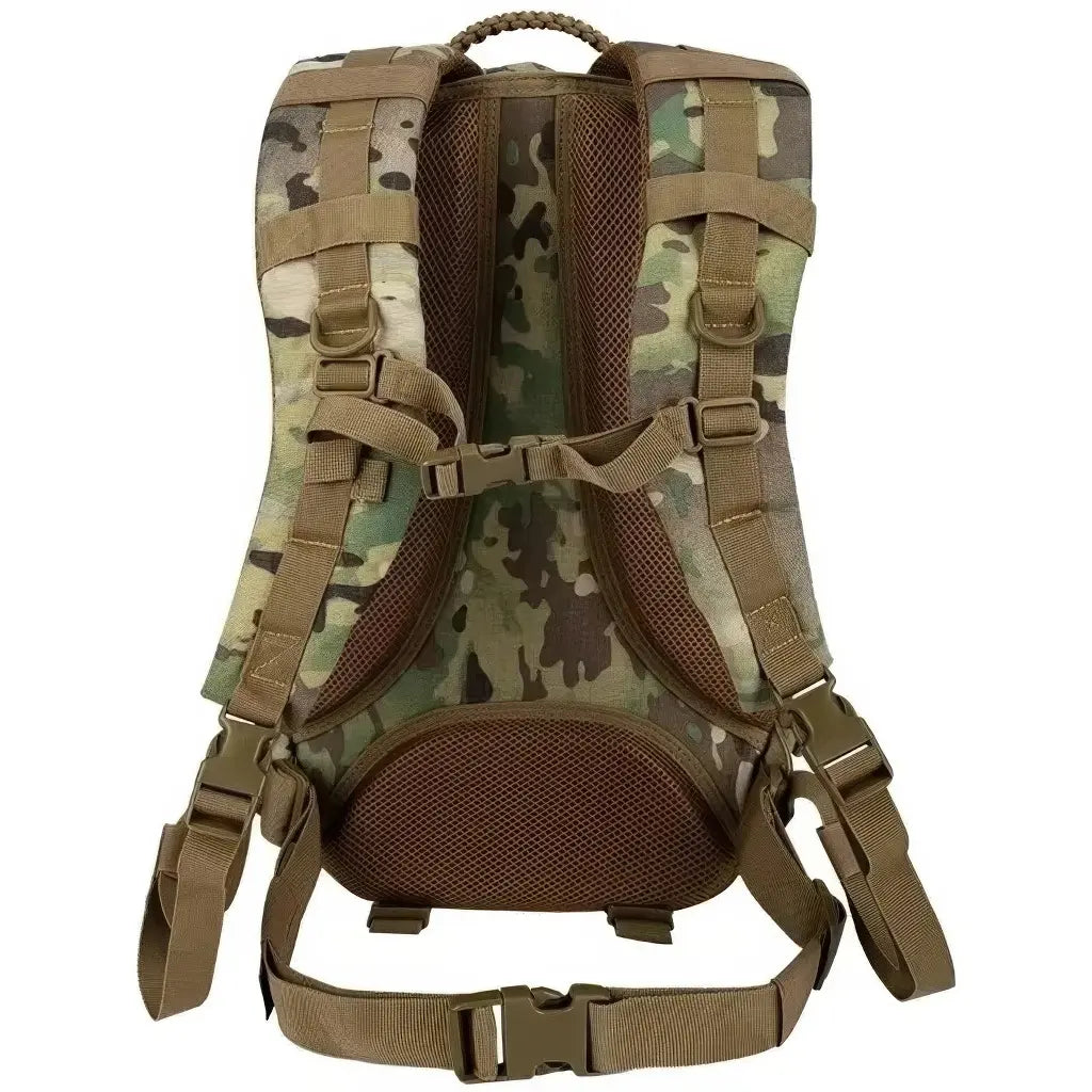 Sac à Dos Toile Militaire Arrière