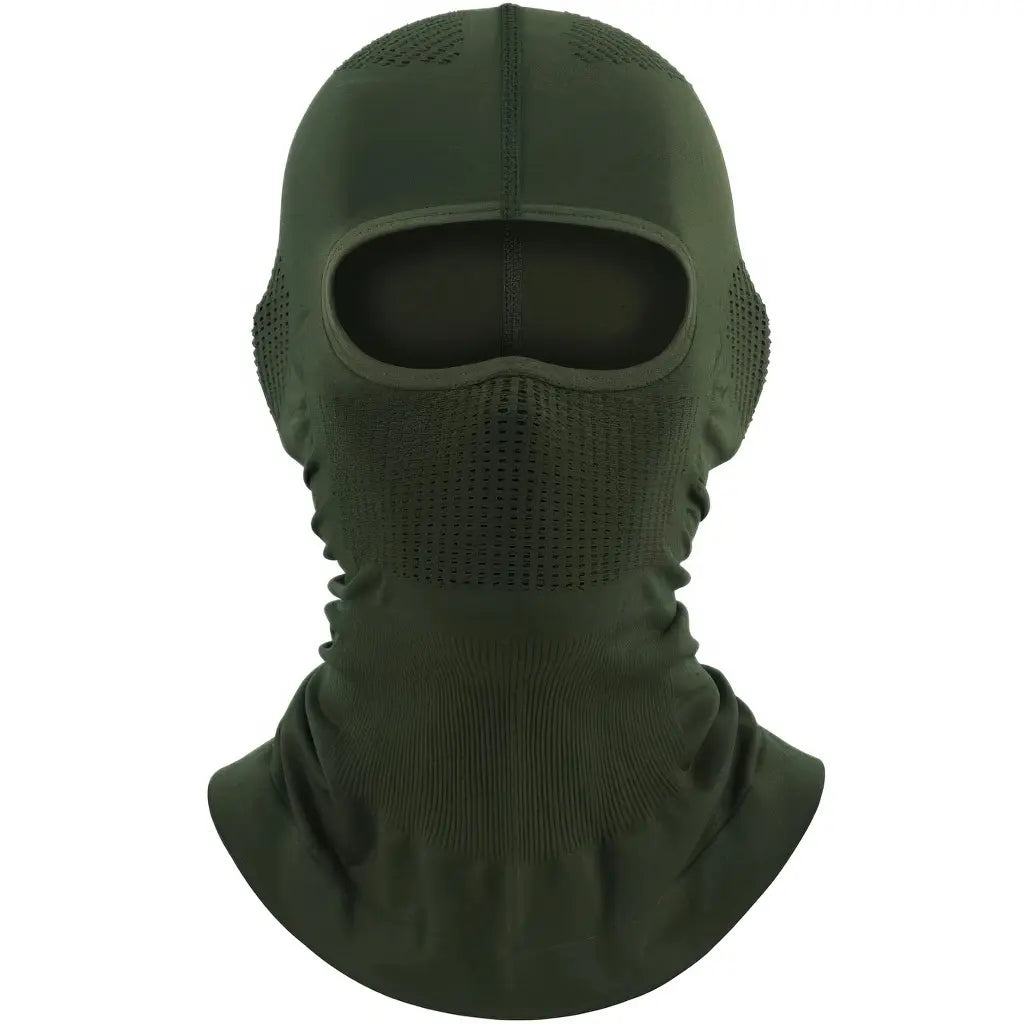 Cagoule Homme Militaire Verte