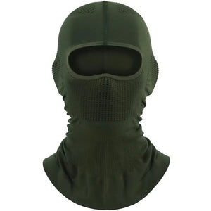 Cagoule Homme Militaire Verte