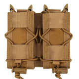 Pochette MOLLE Chargeur 9mm Marron