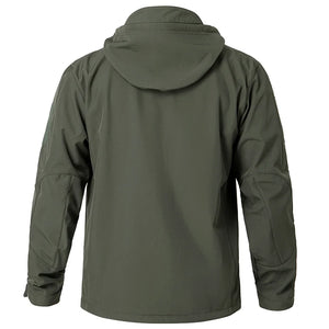 Veste Militaire Imperméable Doublée Polaire Arrière