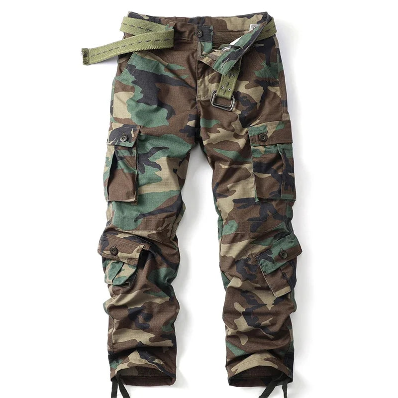 Pantalon Militaire Marron