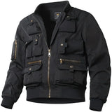 Veste Militaire Noire Homme