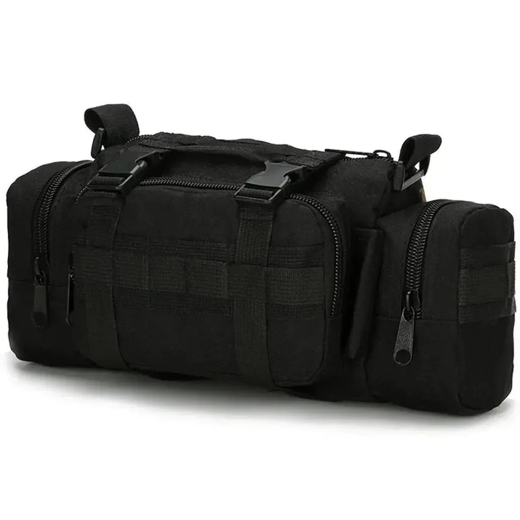 Sac Bandoulière Militaire Homme Noir