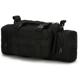 Sac Bandoulière Militaire Homme Noir