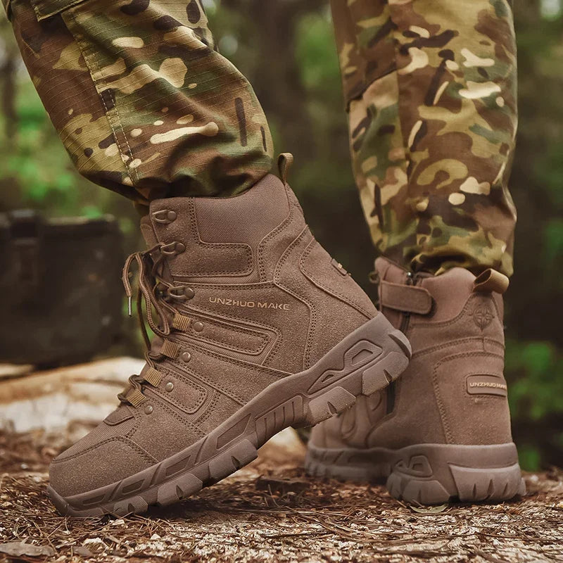 Chaussures Style Rangers Marron