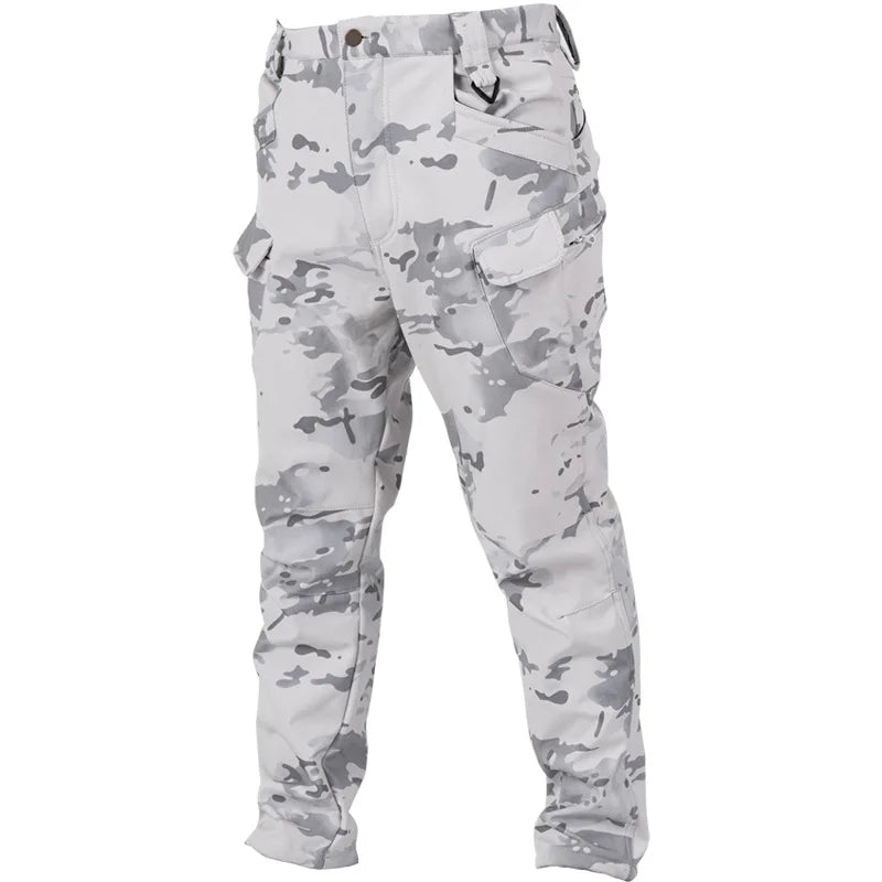 Pantalon Treillis Blanc