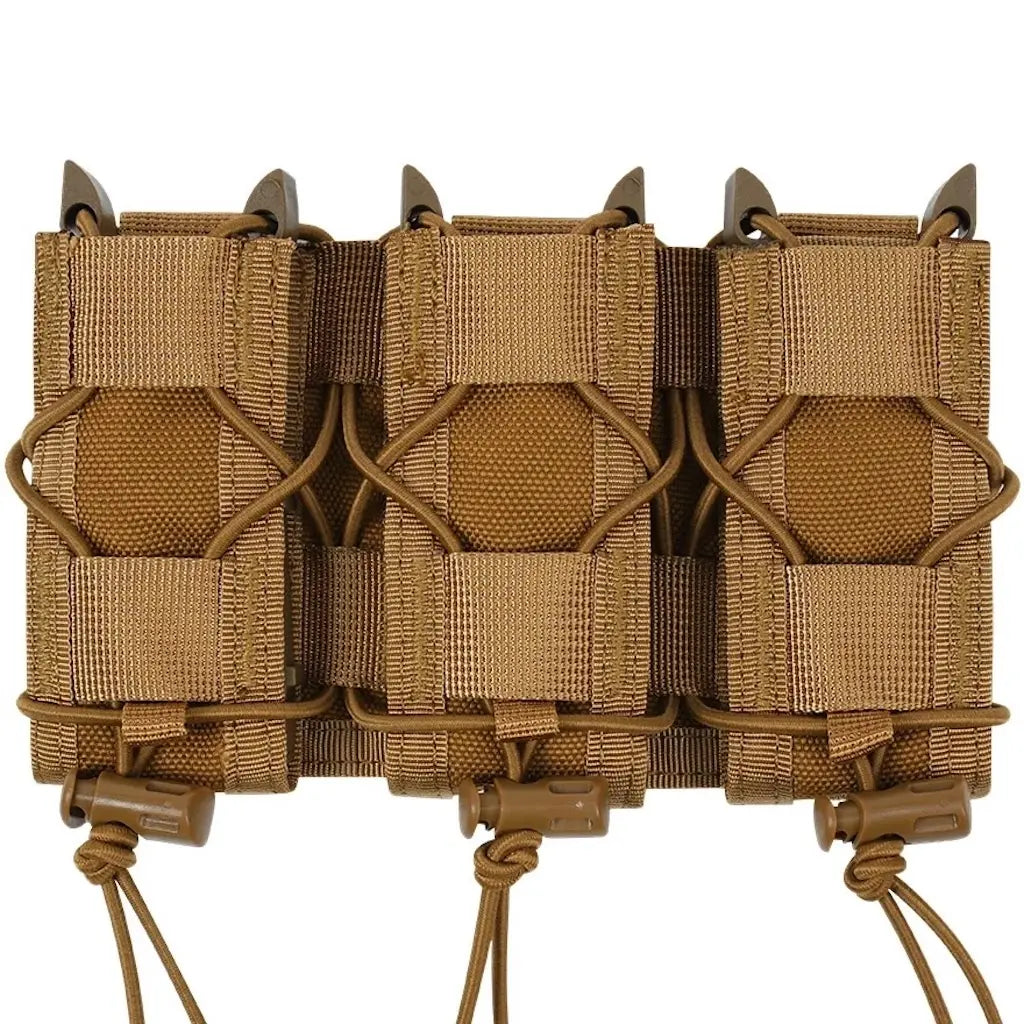 Pochette MOLLE Chargeur Marron