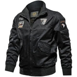 Veste Cargo Militaire Homme Noire