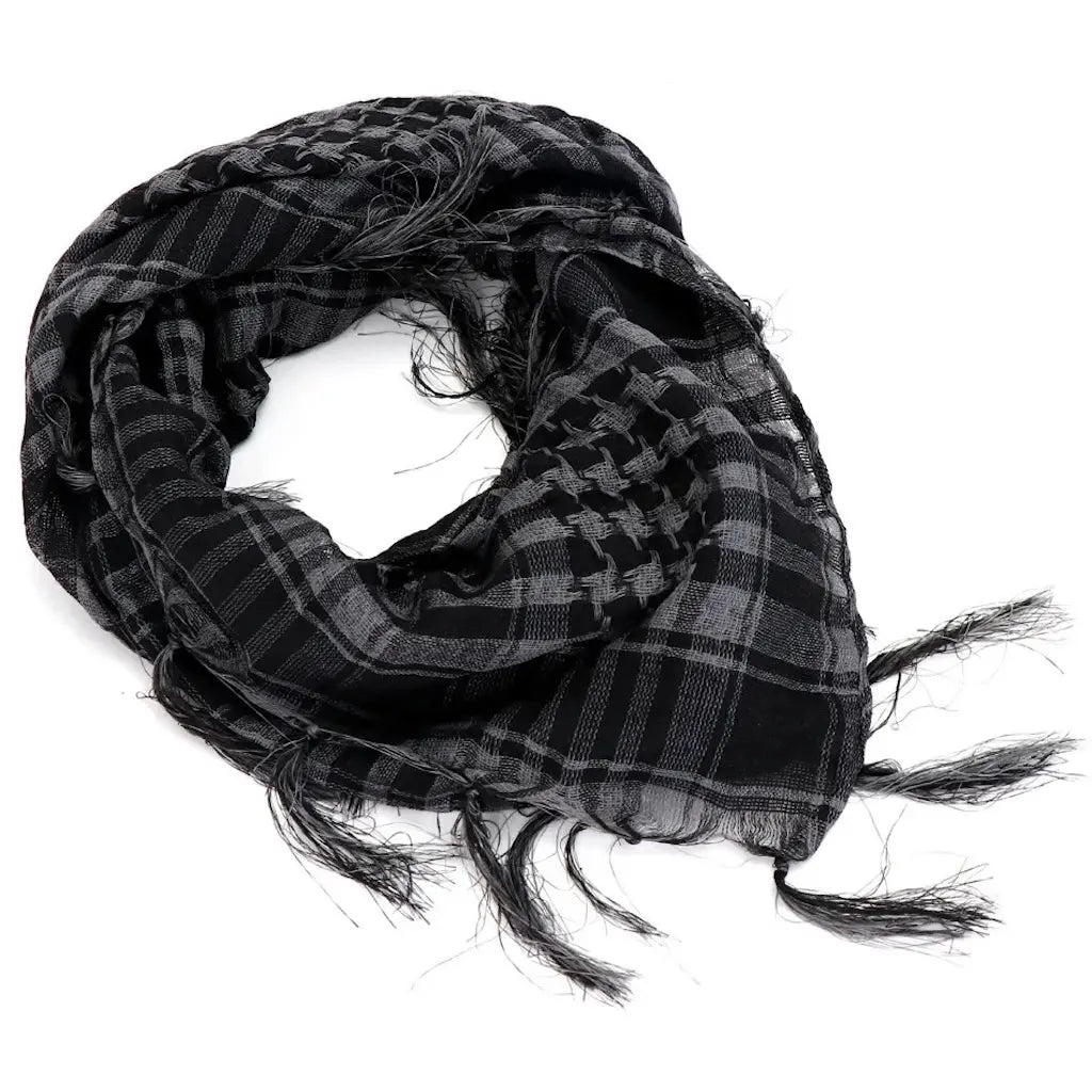 Chèche Militaire Gris