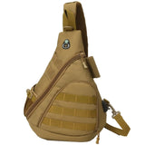 Sacoche Tactique Homme Coyote