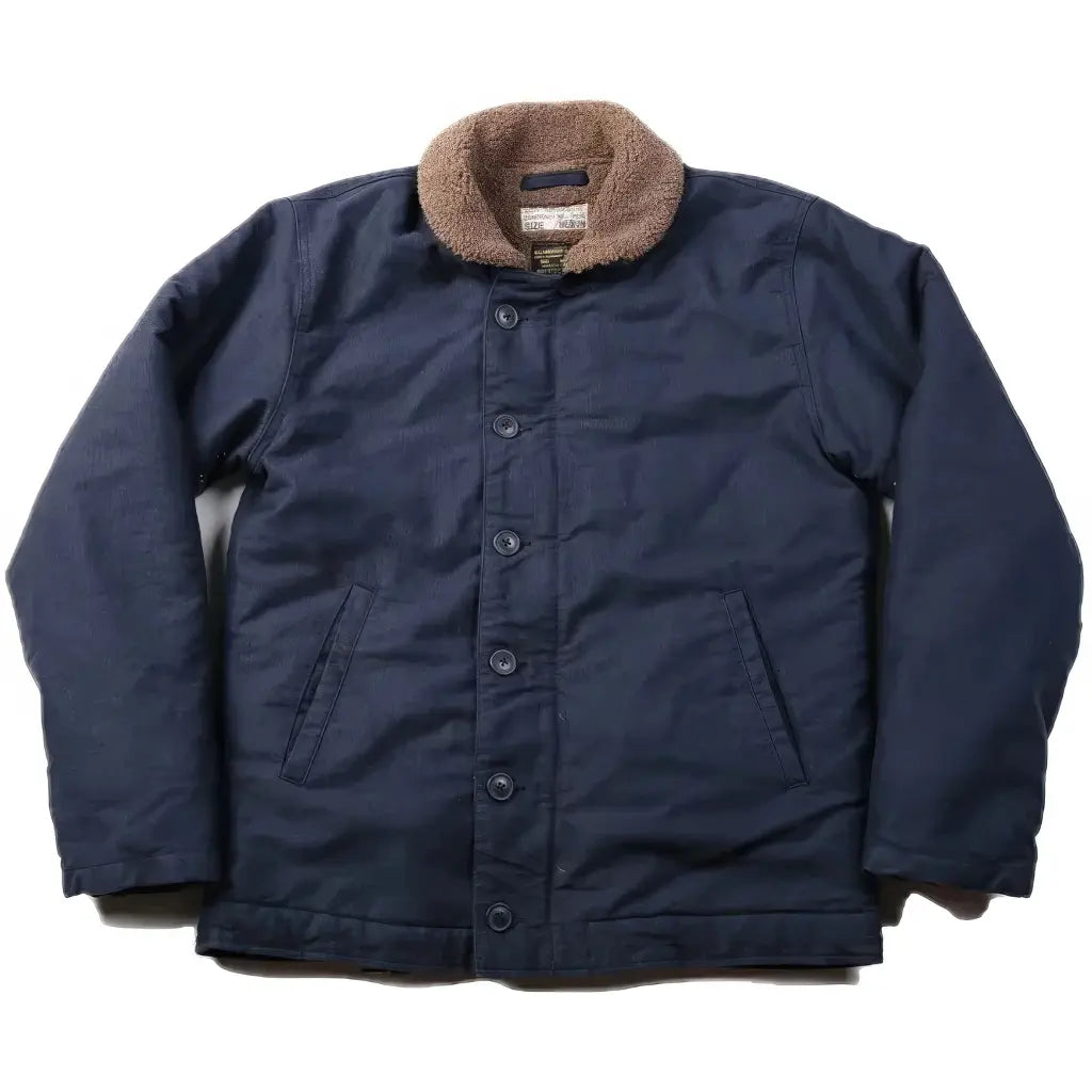 Veste Militaire Ancienne Bleu Marine