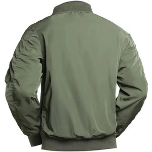 Veste Militaire Verte Homme Arrière
