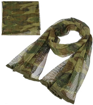 Echarpe Filet Camouflage Militaire
