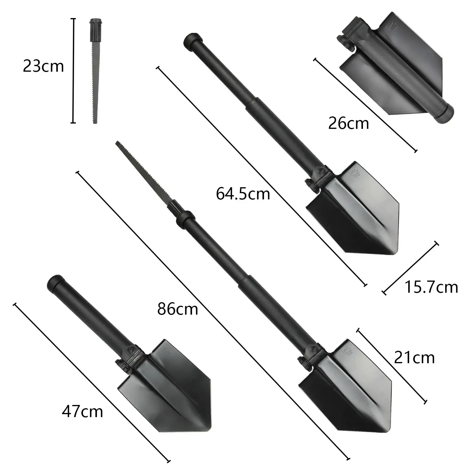 Pelle Pliante pour Militaire