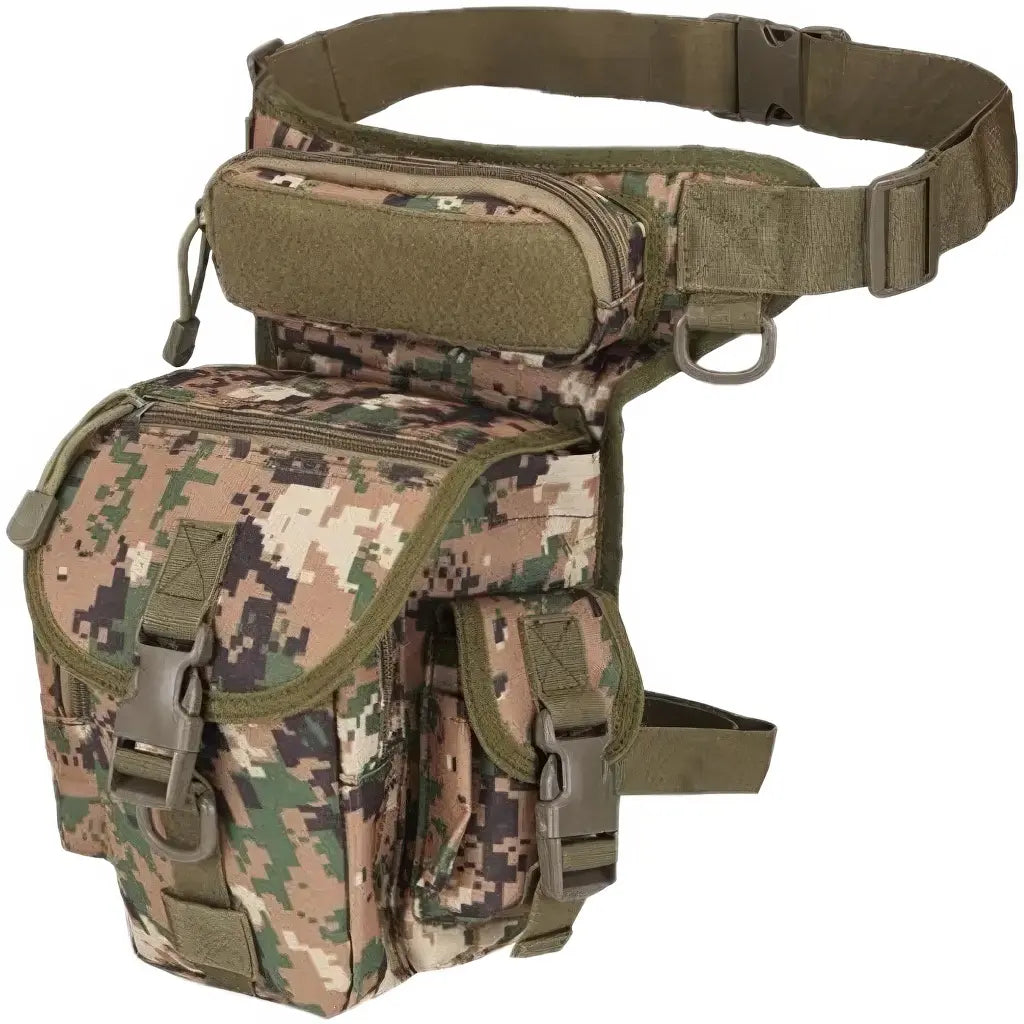 Sacoche de Cuisse Militaire Jungle