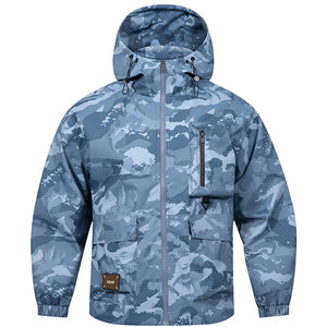 Veste Treillis Bleu