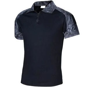 Polo Tactique Militaire Gris