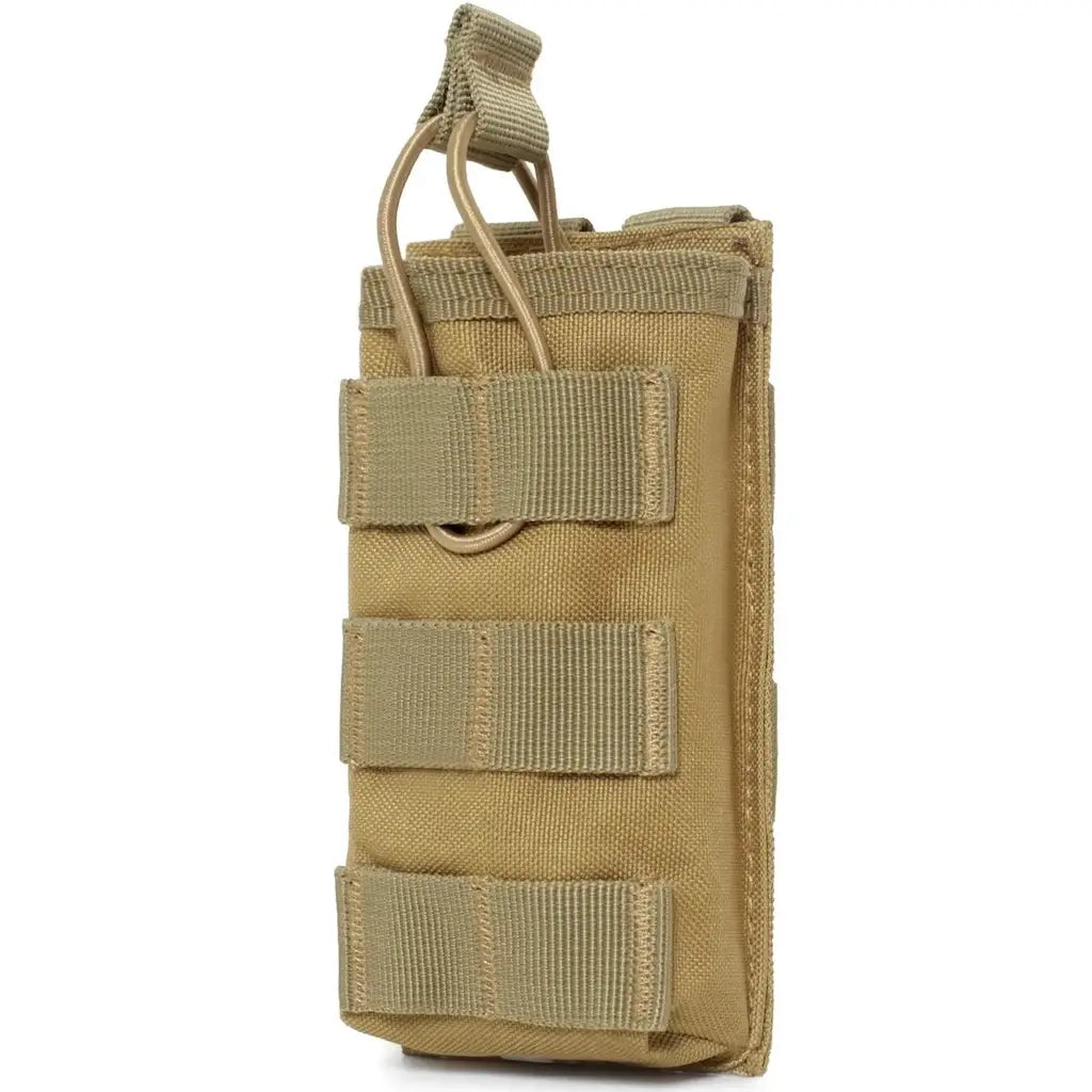 Pochette MOLLE pour Gilet Tactique Marron