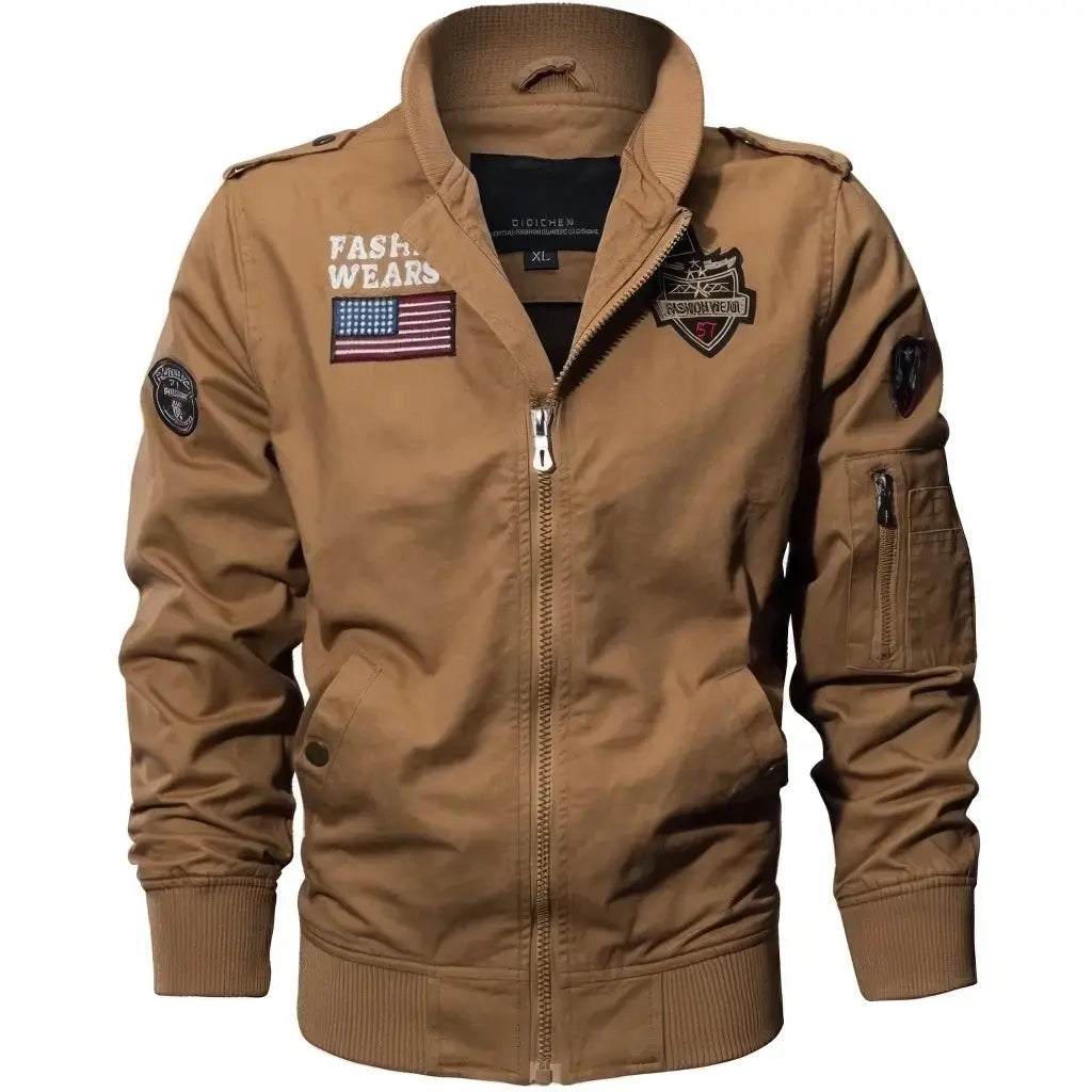 Veste Militaire Américaine Beige